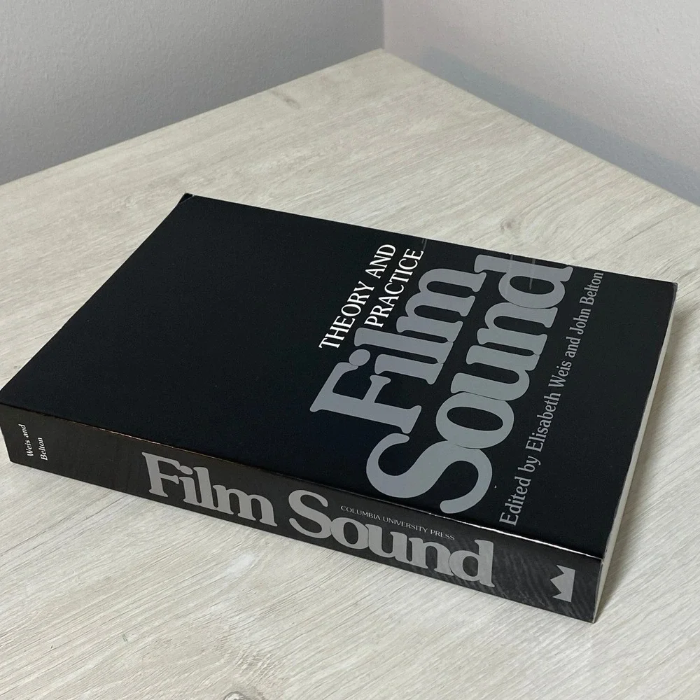 Film Sound Theory and Practice Elisabeth Weis John Belton Cinema Textbook VTG